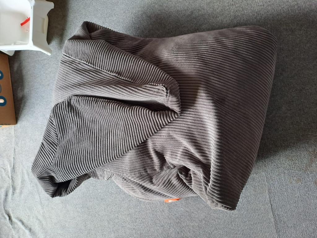 Zitzak whoober, Enlèvement, Comme neuf, Gris, Pouf