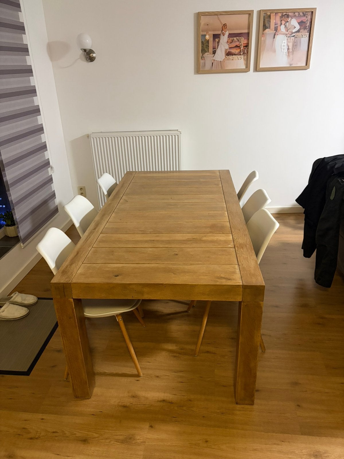 Eettafel met 6 stoelen, Ophalen, Zo goed als nieuw