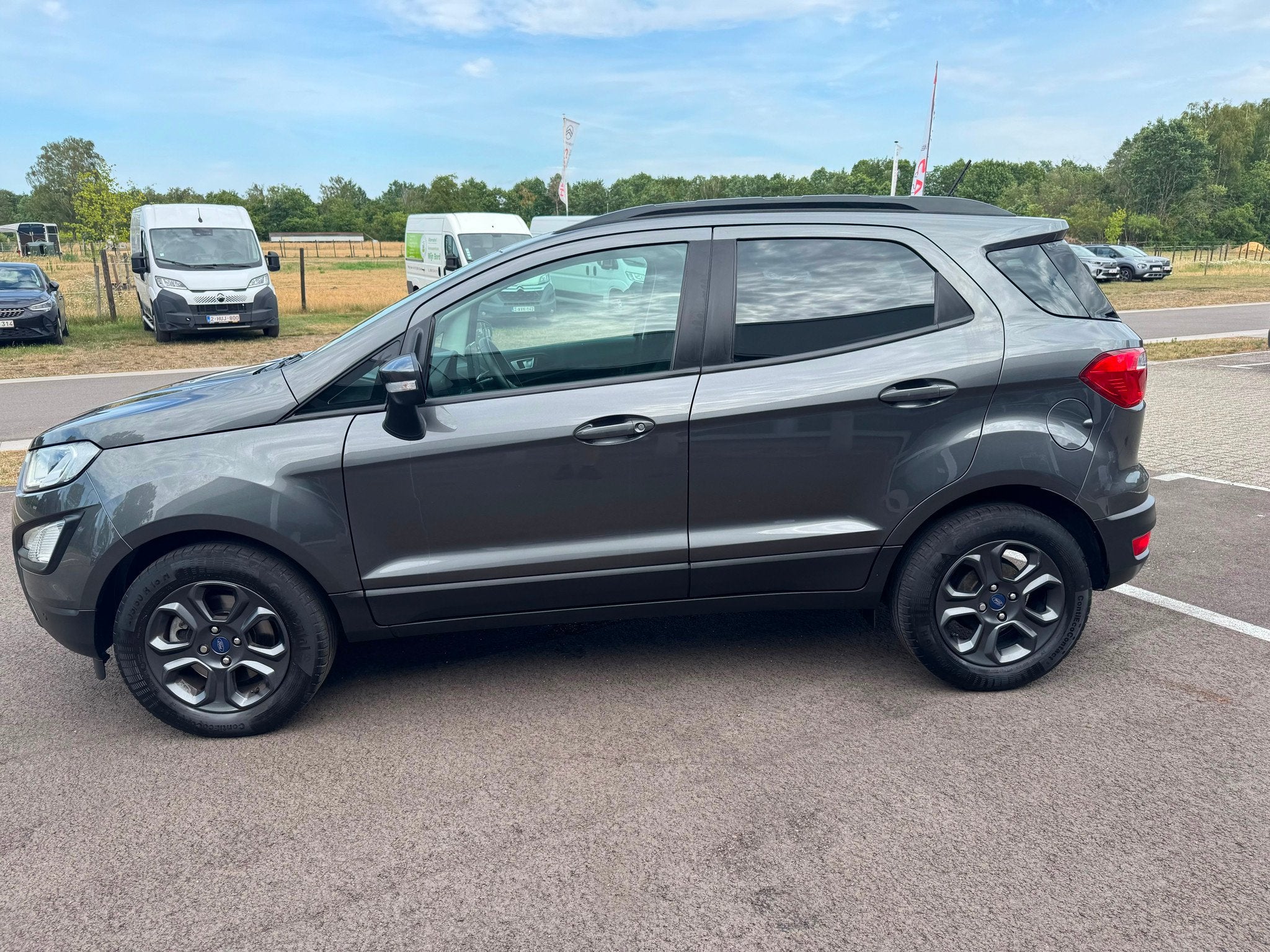 Ford EcoSport 1.0 BENZINE FULL OPTION - WAARBORG, Autos, Argent ou Gris, Achat, 4 portes, Ecosport