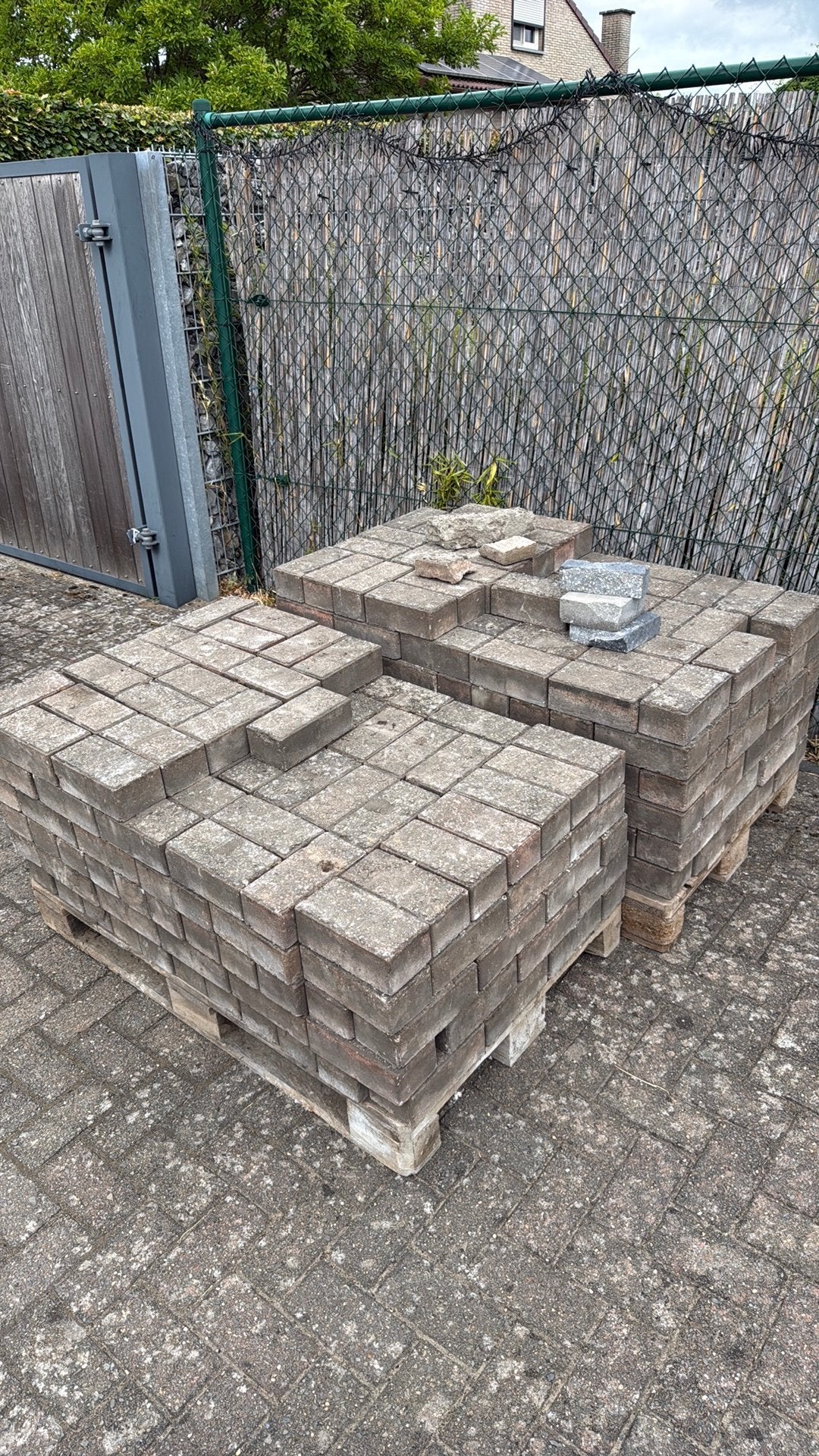 Gratis stenen ophalen, Tuin en Terras, Ophalen, Zo goed als nieuw