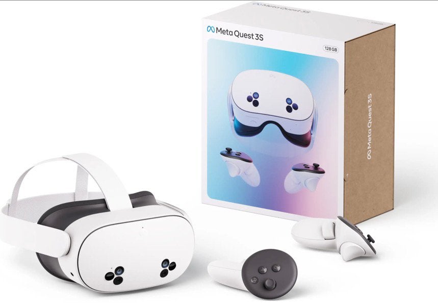 Meta quest 3s vr bril, Ophalen of Verzenden, Zo goed als nieuw