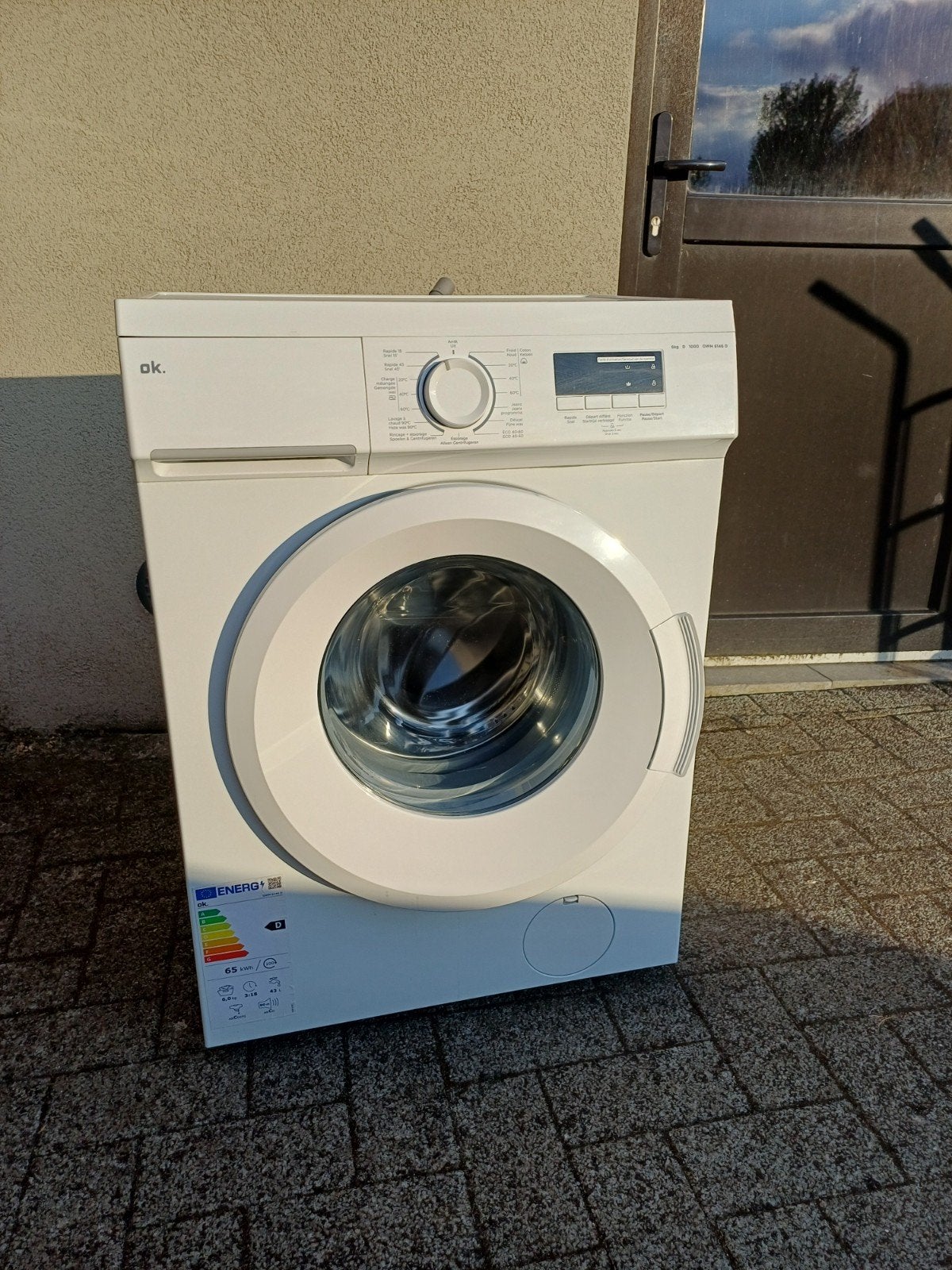 Wasmachine, Enlèvement