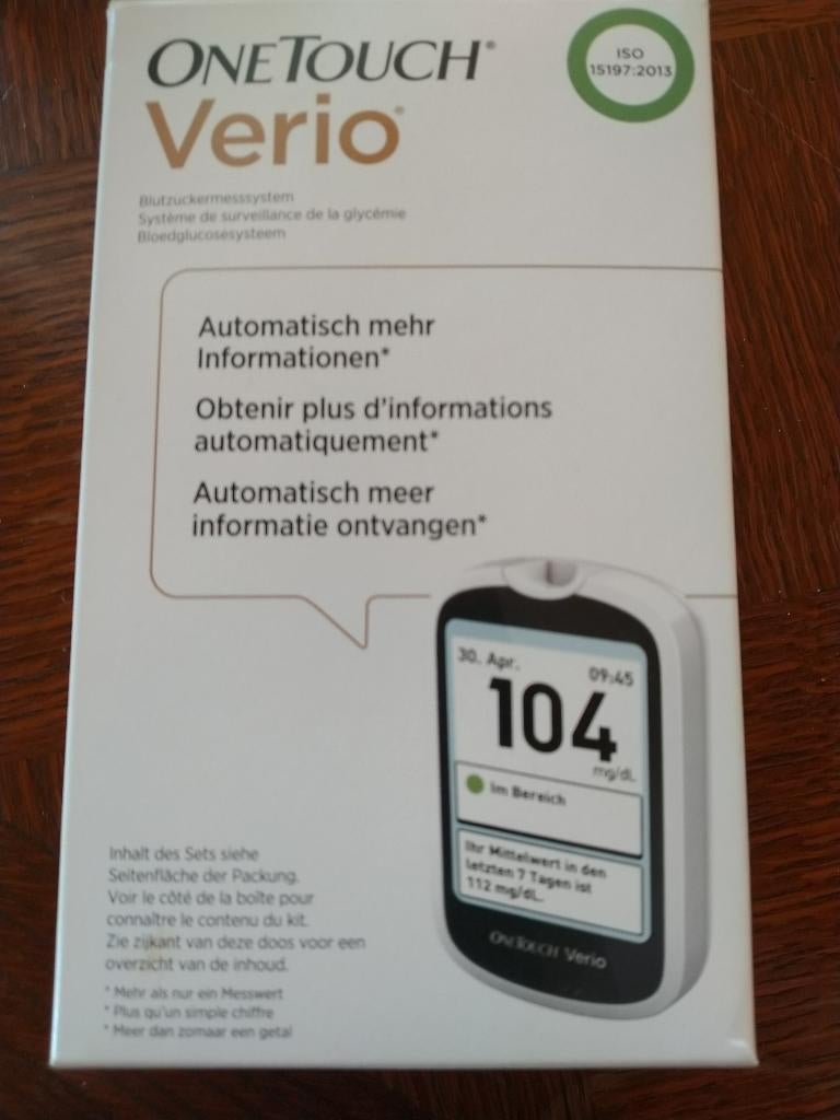 système de glycémie One Touch Verio - envoi gratuit, Envoi, Comme neuf, Autres types