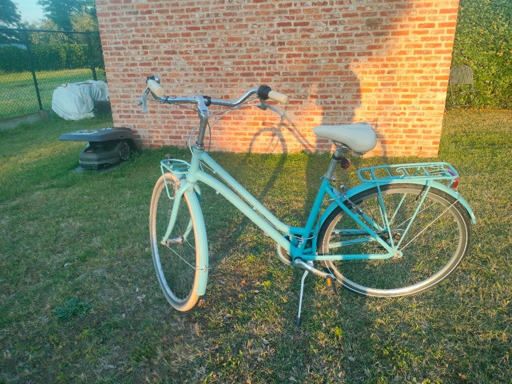 Meisjesfiets, Fietsen en Brommers, Ophalen, Gebruikt, Velgrem, 22 inch