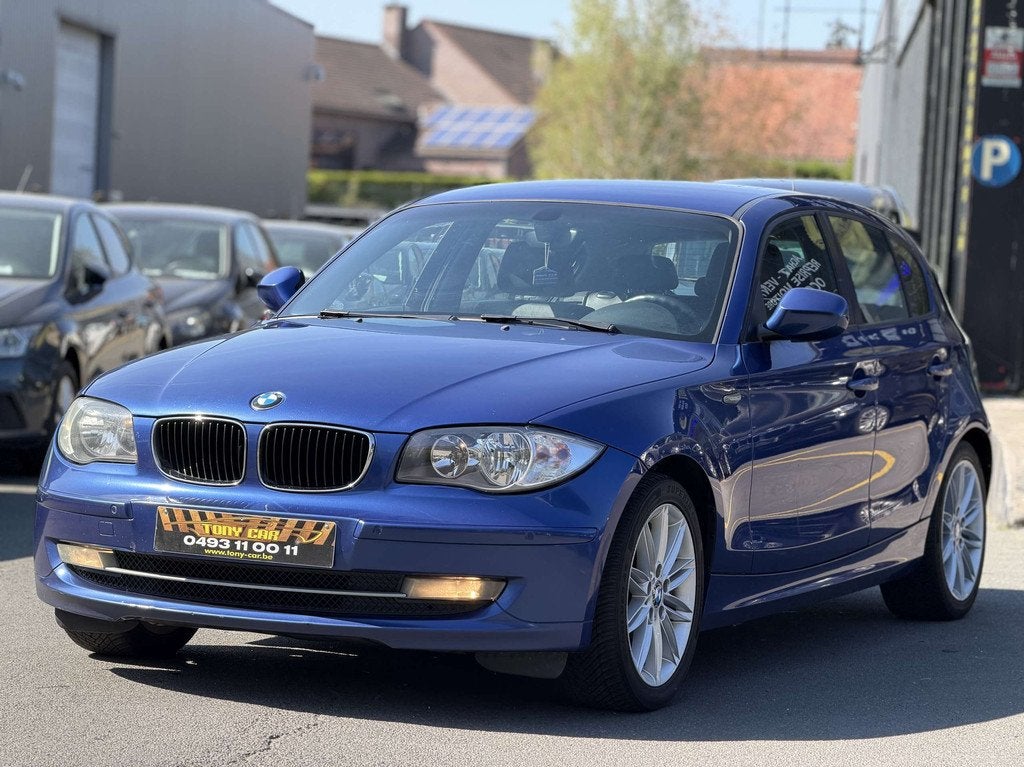 BMW 1 Serie 118 118 d*CLIMA*CUIR*JANTES PACK M*Prix Export, Auto's, 100 kW, Euro 5, 1 Reeks, Zwart