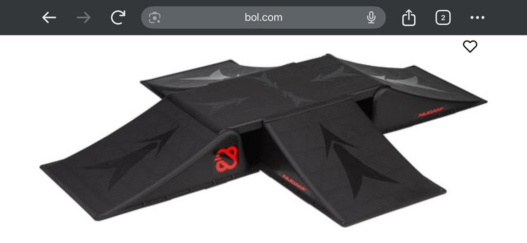 Nijdam 4+1 ramp set, Ophalen, Zo goed als nieuw
