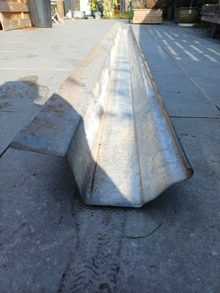 Zinken dakgoot, Doe-het-zelf en Bouw, Ophalen, 6 meter of meer, Nieuw, 20 tot 40 mm