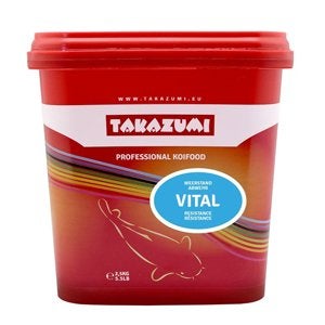 Takazumi Vital 1 kg gezond vitaal voer voor koi's en vissen, Jardin & Terrasse, Enlèvement ou Envoi, Neuf, Autres types