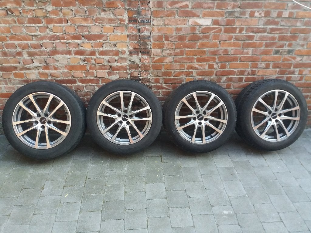Velgen Met Banden DXS 205/55 R16 91Y. ET 38. 5X112.6 - 7 mm., Auto-onderdelen, Banden en Velgen, Ophalen, Gebruikt, 16 inch, 205 mm