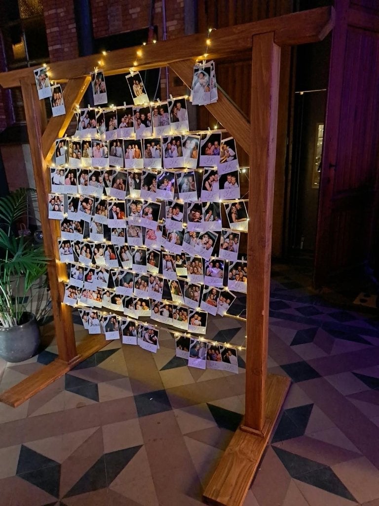 Houten fotodisplay, Ophalen, Nieuw, Feestartikel