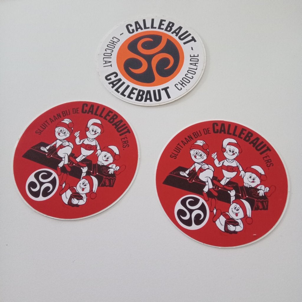 STICKER CHOCOLADE CALLEBAUT, Verzamelen, Verzenden