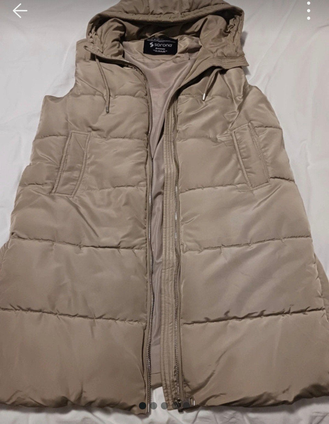 Bodywarmer, Beige, Maat 46/48 (XL) of groter, Ophalen of Verzenden, Zo goed als nieuw
