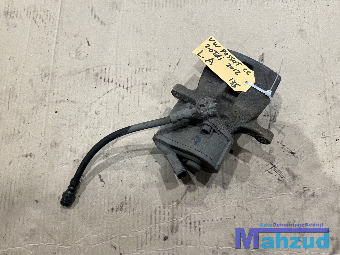 VW PASSAT CC Links achter remklauw elektrisch 2011-2016, Gebruikt, Volkswagen, Volkswagen AG, Vw@volkswagen.de