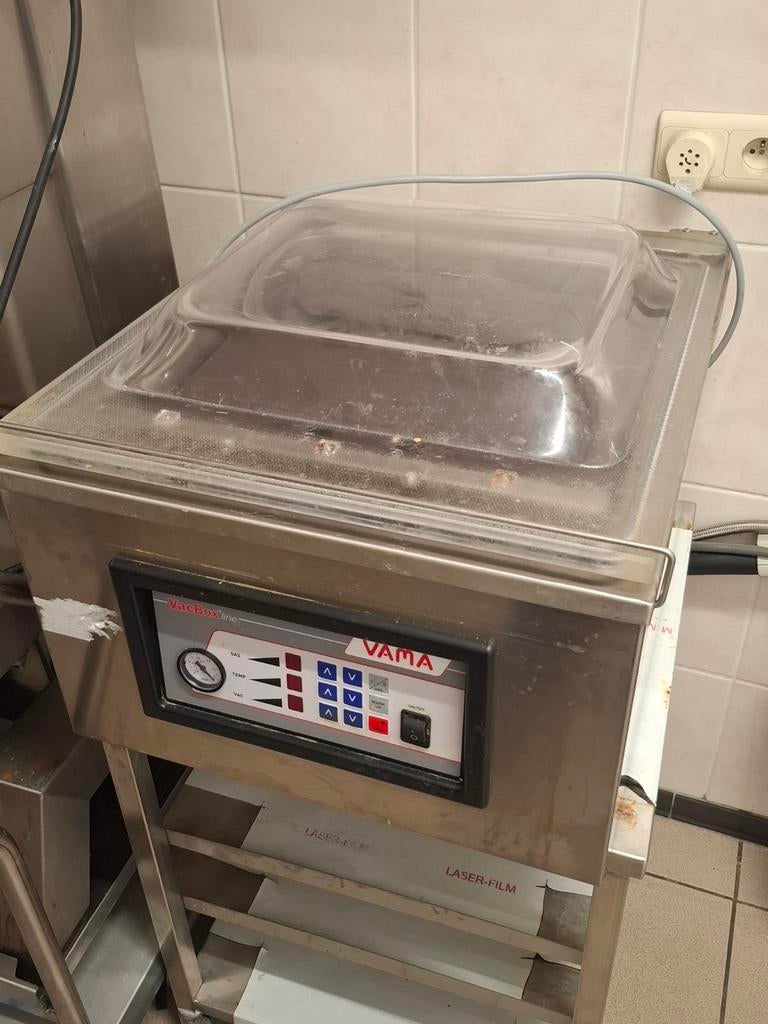 Vacuümmachine, Enlèvement