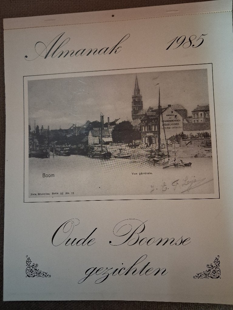 ALMANAK BOOM 1985 - OUDE BOOMSE GEZICHTEN, Boeken, Ophalen of Verzenden