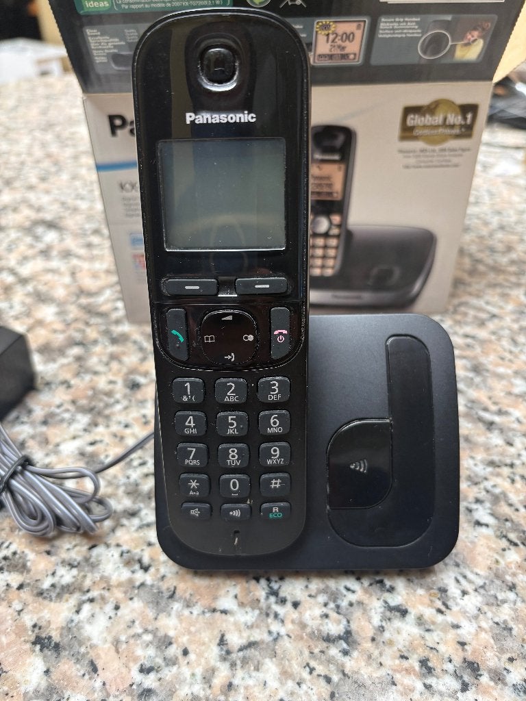 téléphone numérique sans fil KX-TG6511 Panasonic, Enlèvement, Utilisé, 1 combiné, À Faible Émission d'Ondes