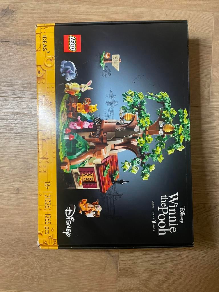 LEGO 21326 Winnie The Pooh - compleet + doos + instructies, Ophalen of Verzenden, Zo goed als nieuw, Lego