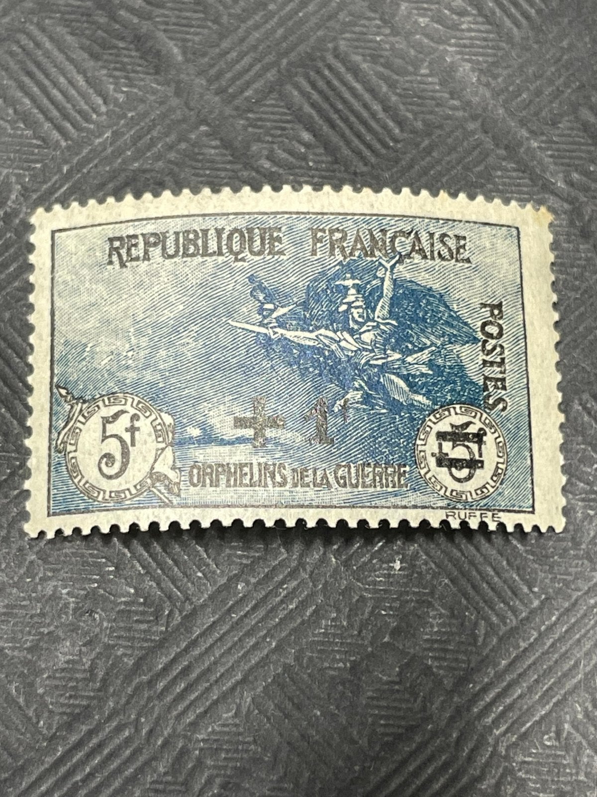 Francia 1922 — Orphelins de la Guerre/La Marseillaise, Enlèvement ou Envoi, Non oblitéré