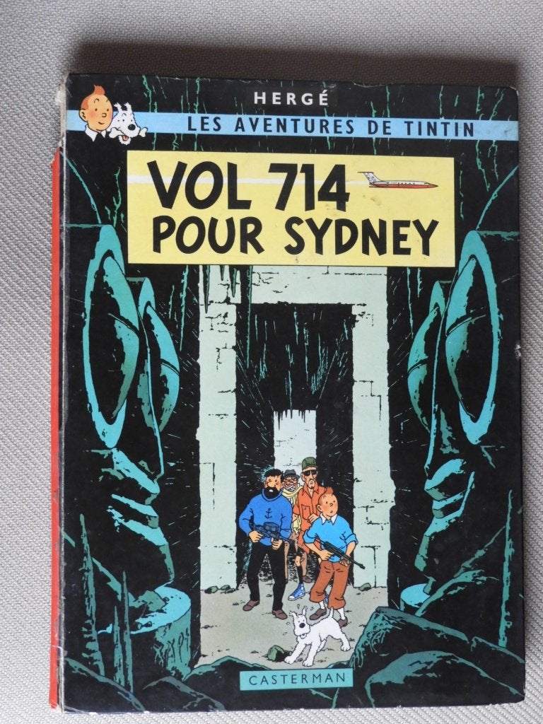 TINTIN - Vol 714 pour Sydney EO/1968, Livres, Une BD, Enlèvement ou Envoi, Utilisé, Hergé