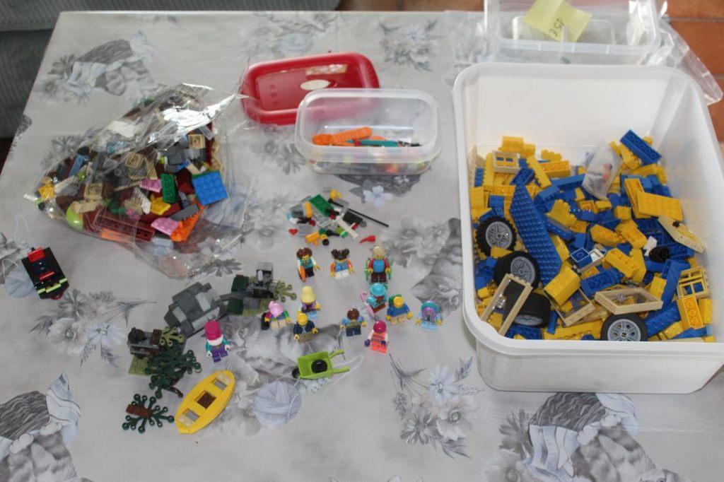 lego assortiment stukjes en figuurtjes, Kinderen en Baby's, Speelgoed | Duplo en Lego, Gebruikt, Lego, Overige typen, Ophalen