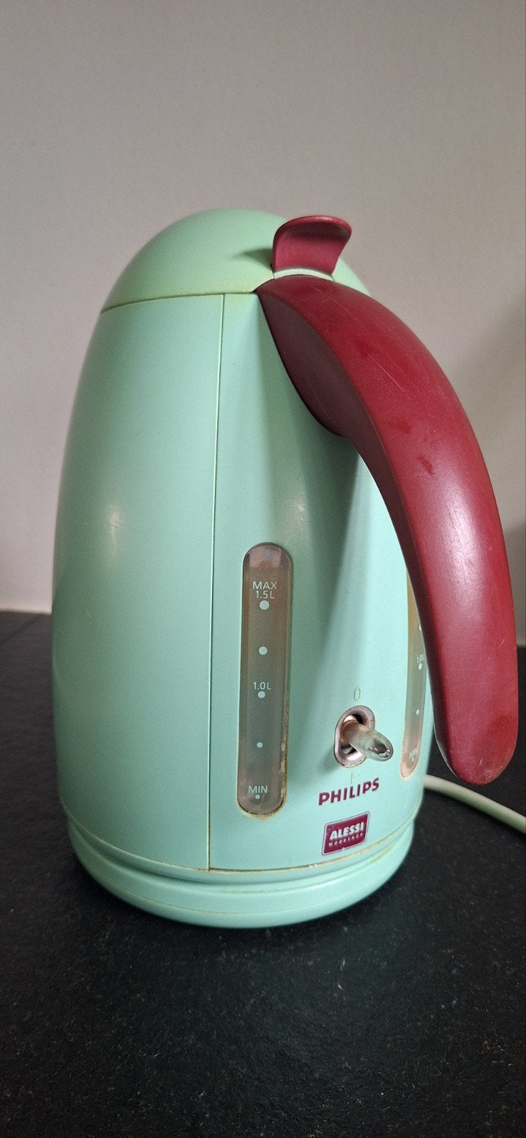 Philips Alessi vintage waterkoker, Ophalen