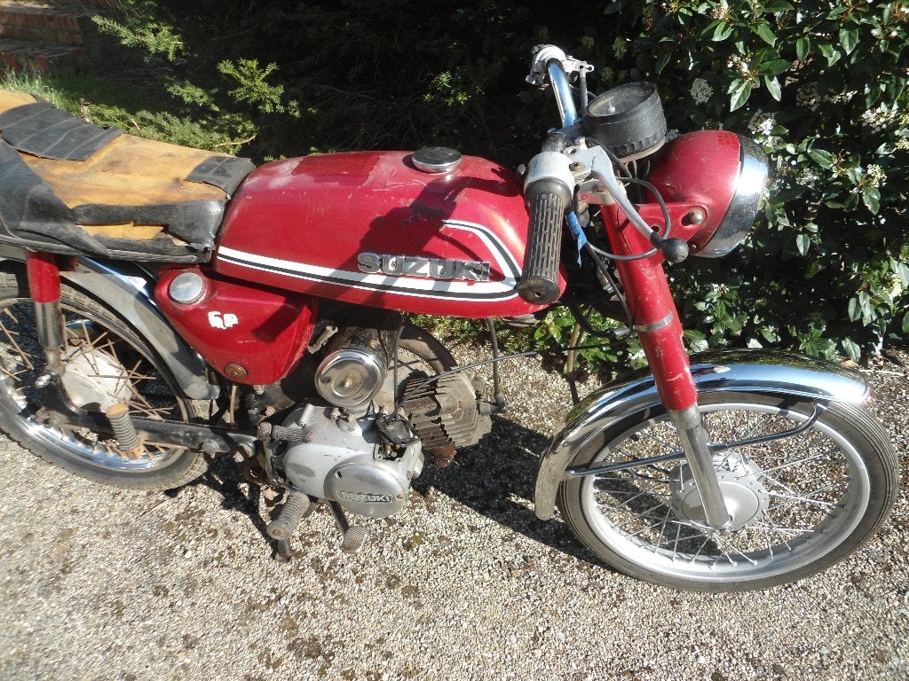 Suzuki AC50 : = original et a terminé., Vélos & Vélomoteurs, Cyclomoteurs | Oldtimers & Ancêtres, Autres marques, Classe B (45 km/h)