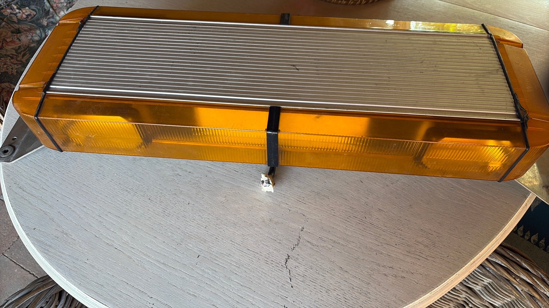 Zwaai flitslamp, Ophalen