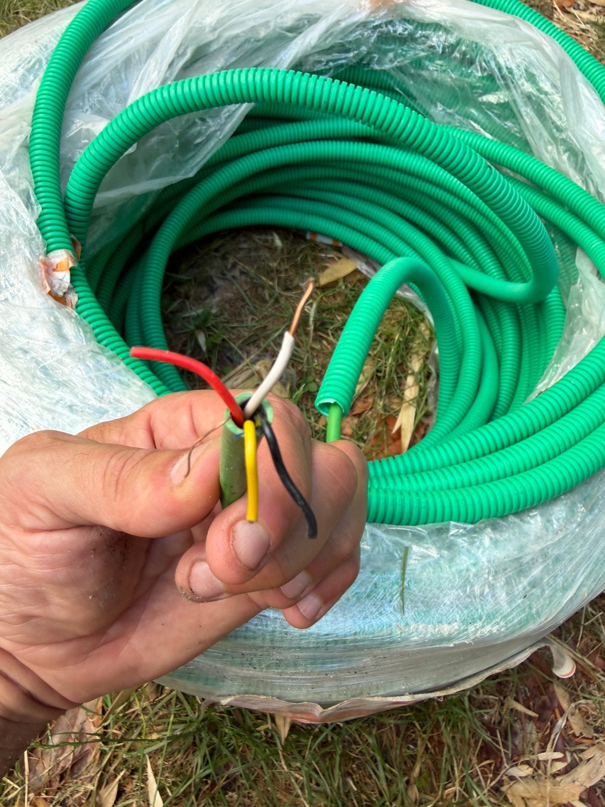 Draflex flex buis 16 mm met EIB 2x2x0,8mm. +/- 50m. Domotica, Doe-het-zelf en Bouw, Elektriciteit en Kabels, Ophalen, Nieuw, Overige merken