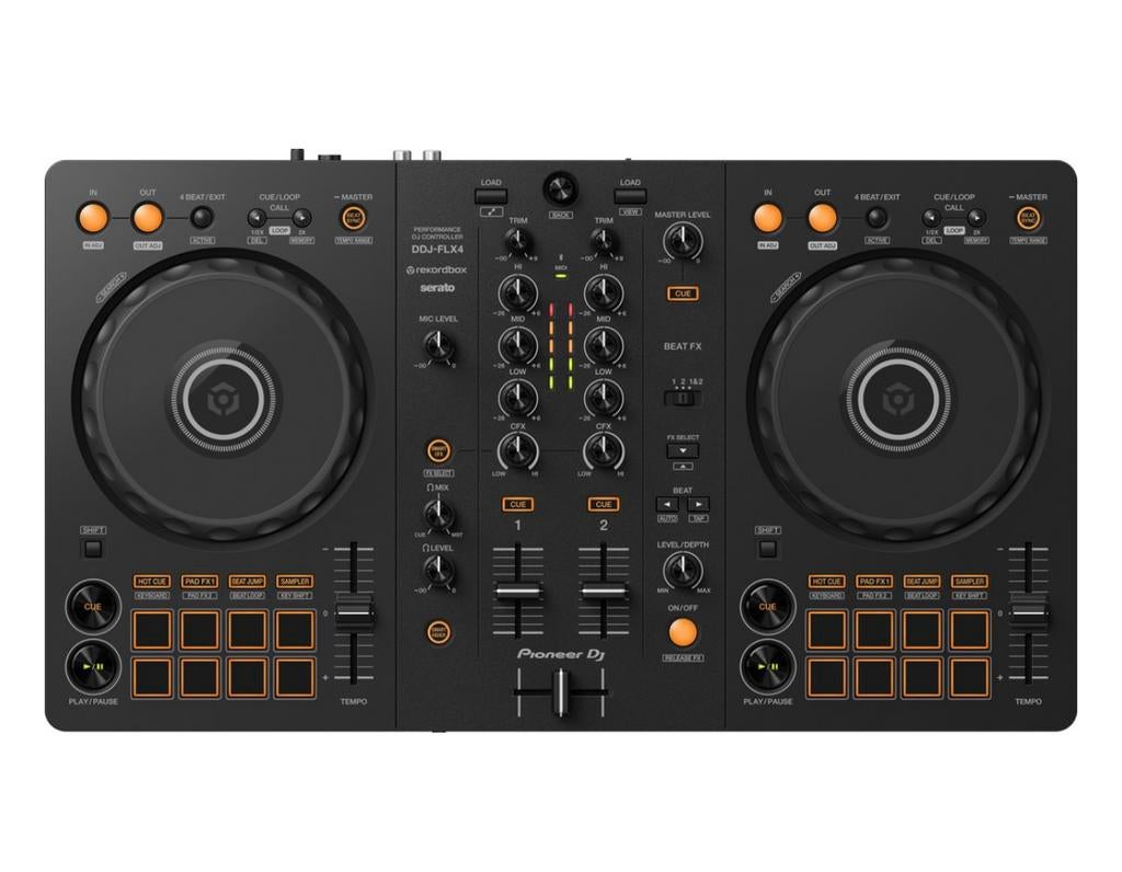 Pioneer DDJ FLX4 met beschermcover + tas, Muziek en Instrumenten, Ophalen of Verzenden, Zo goed als nieuw, Pioneer