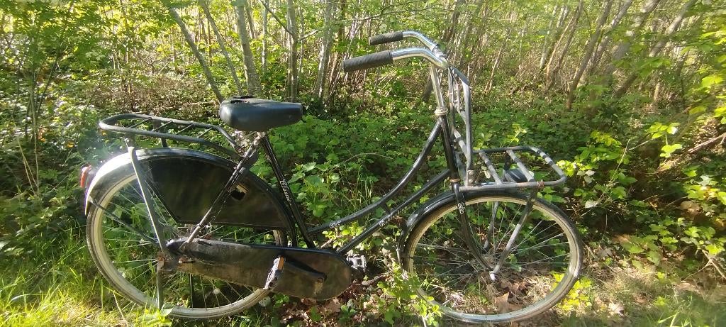 Fiets met ingebouwd fietsslot. Met werk aan, Ophalen, Gebruikt, Dames, Overige merken