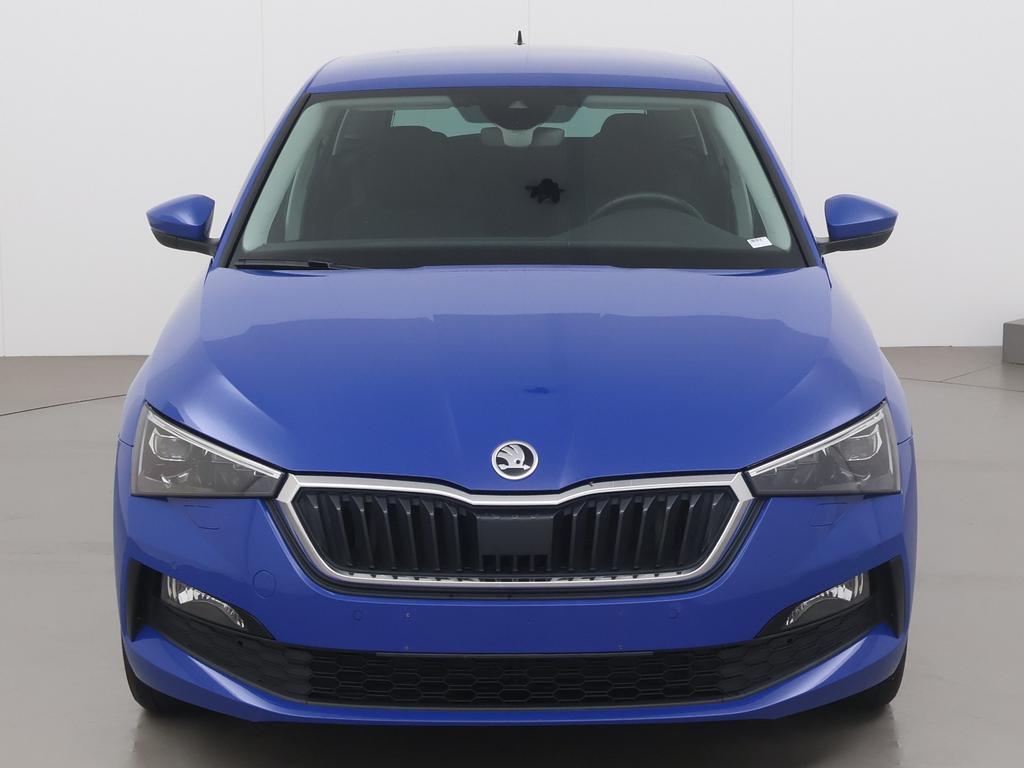 Skoda Scala TSI style 115, Auto's, Skoda, Scala, Airconditioning, Blauw, Bedrijf