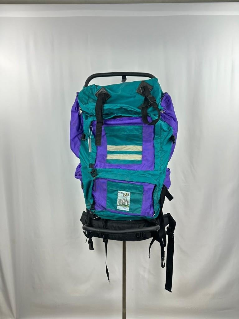 Vintage Trekking Rugzak External Frame Backpack, Overige merken, 40 cm of meer, Verzenden, Zo goed als nieuw