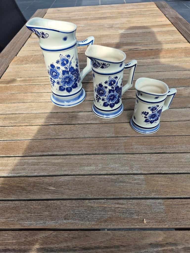 Delfts blauw handgeschilderd, Ophalen