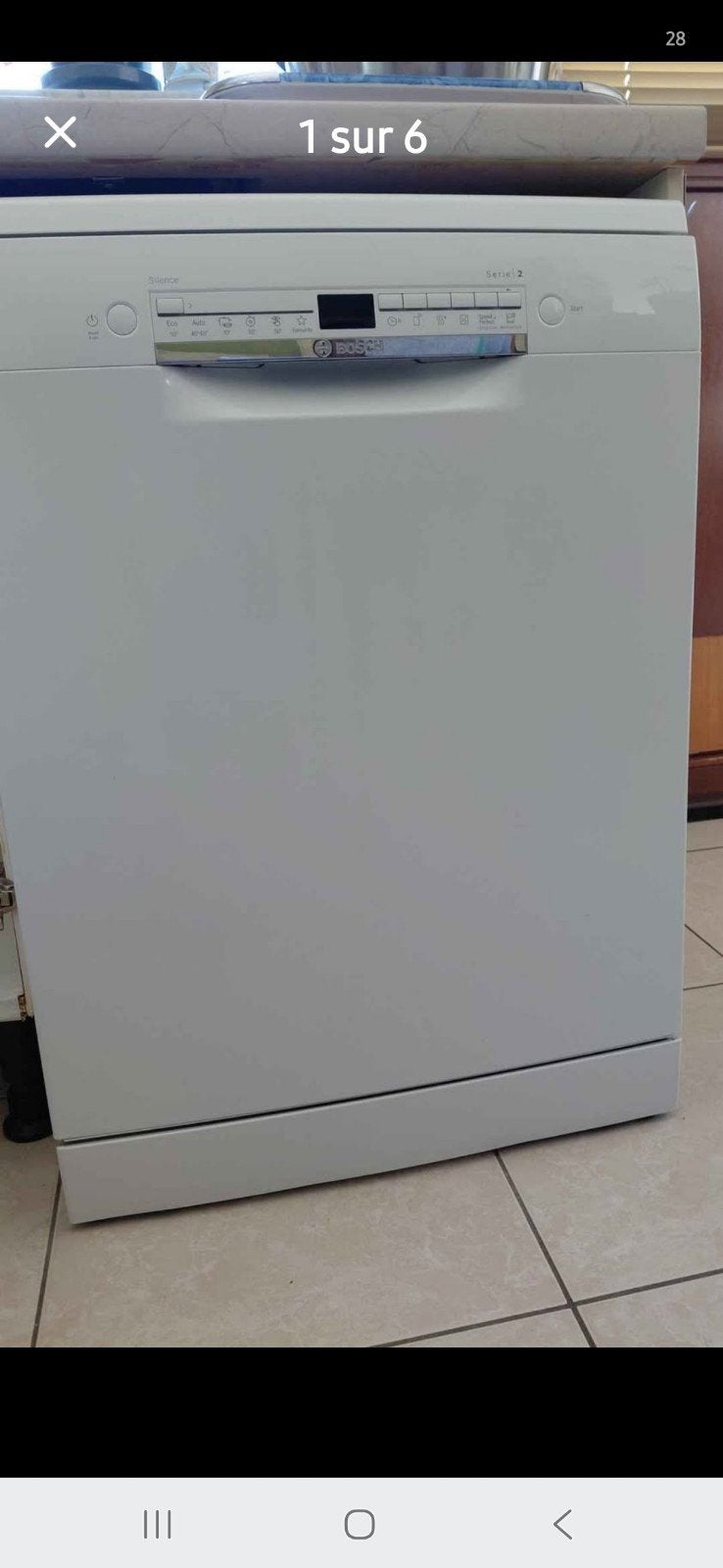 Lave-vaisselle Bosch en parfait état de fonctionnement, Elektronische apparatuur, Vaatwasmachines, Gebruikt, Tussenbouw, 85 tot 90 cm