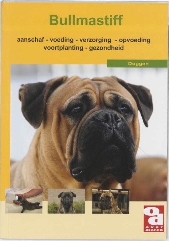 Bullmasstiff over dieren 64 blz, Ophalen of Verzenden, Zo goed als nieuw