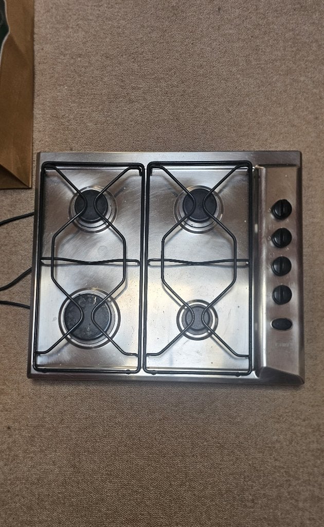 Gasfornuis, Electroménager, Cuisinières, Utilisé, Encastré, 4 zones de cuisson, Enlèvement