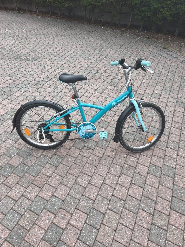 20 inch - 5 versnellingen - Zo goed als nieuwe kinderfiets, Ophalen, 16 tot 20 inch, Velgrem, B-TWIN