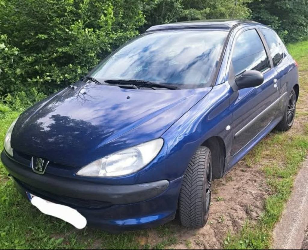 Peugeot 206, Auto's, Peugeot, Blauw, 5 zetels, Particulier, Open dak