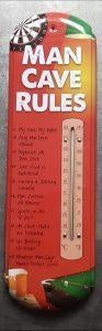 Mancave Rules garage reclame thermometer SALE SALE SALE, Ophalen of Verzenden, Nieuw, Overige typen