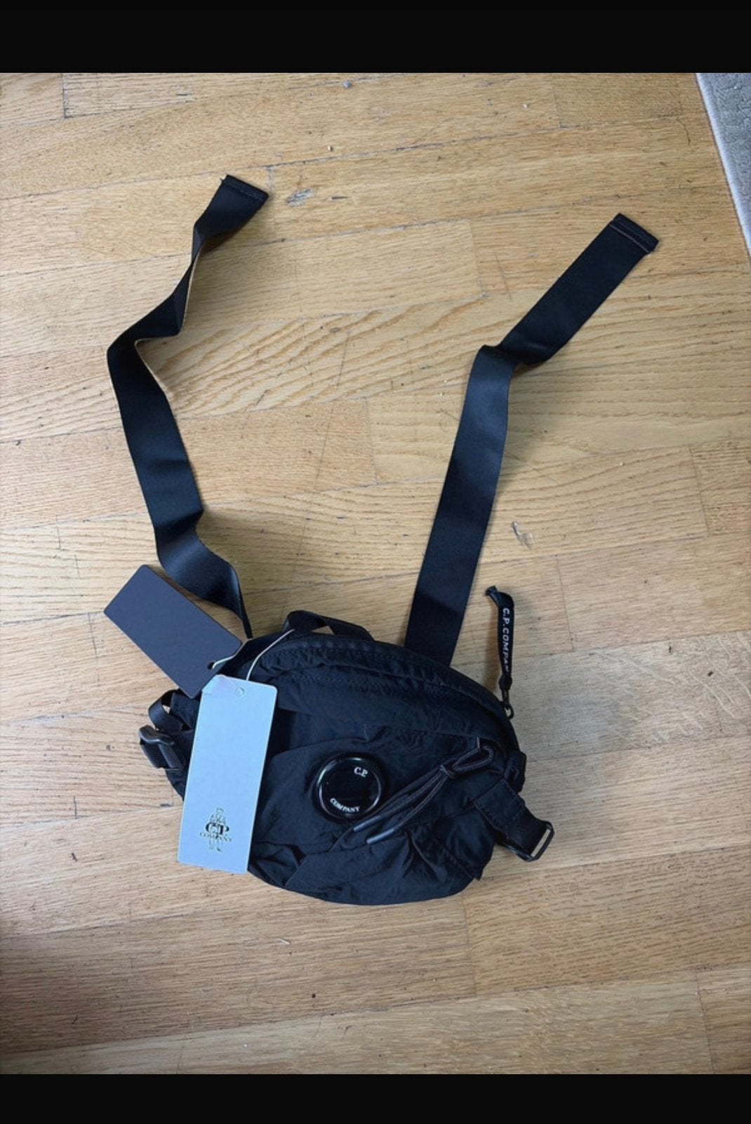 Boekentas van CP Company, Ophalen of Verzenden, Zo goed als nieuw, Zwart, Overige merken