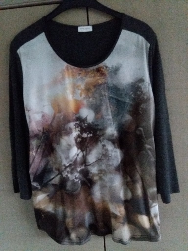 Blouse Gerry Weber, maat 42, Kleding | Dames, Blouses en Tunieken, Meerkleurig, Maat 42/44 (L), Ophalen of Verzenden, Zo goed als nieuw