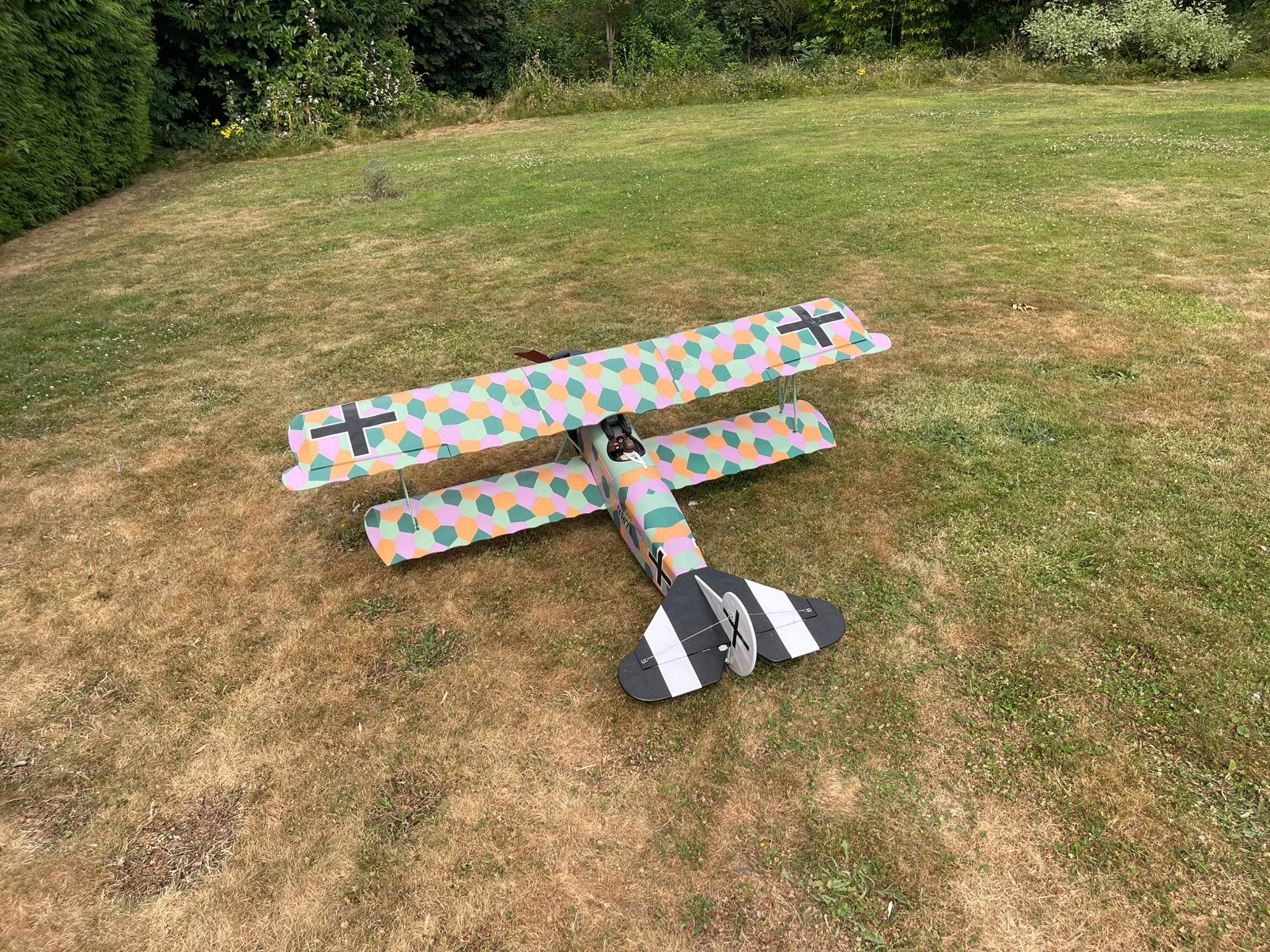 Fokker DVII, Enlèvement, Utilisé, Électro, RTF (Ready to Fly)