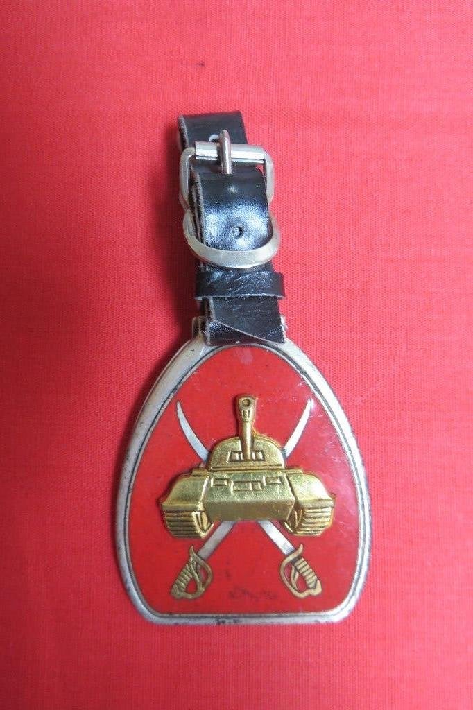 Breloque : Blindées, Collections, Enlèvement ou Envoi, Armée de terre, Emblème ou Badge