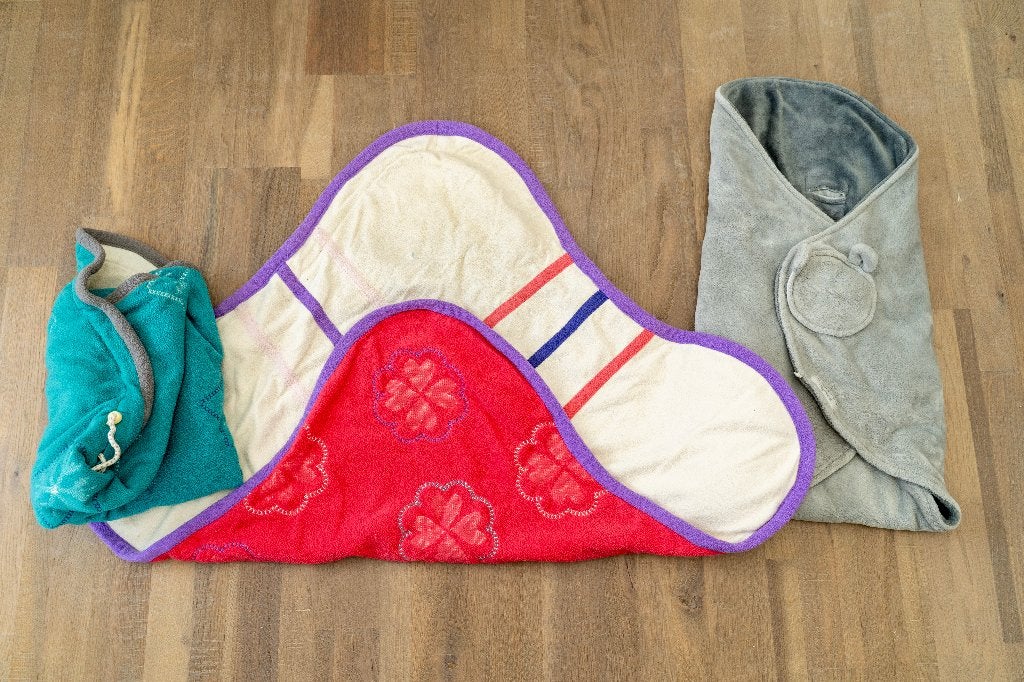 Set van 3 luxe inbaker-/wikkeldekens (Lodger & Noukie's), Kinderen en Baby's, Ophalen, Gebruikt, Bakerzak of Bakerdoek, Lodger