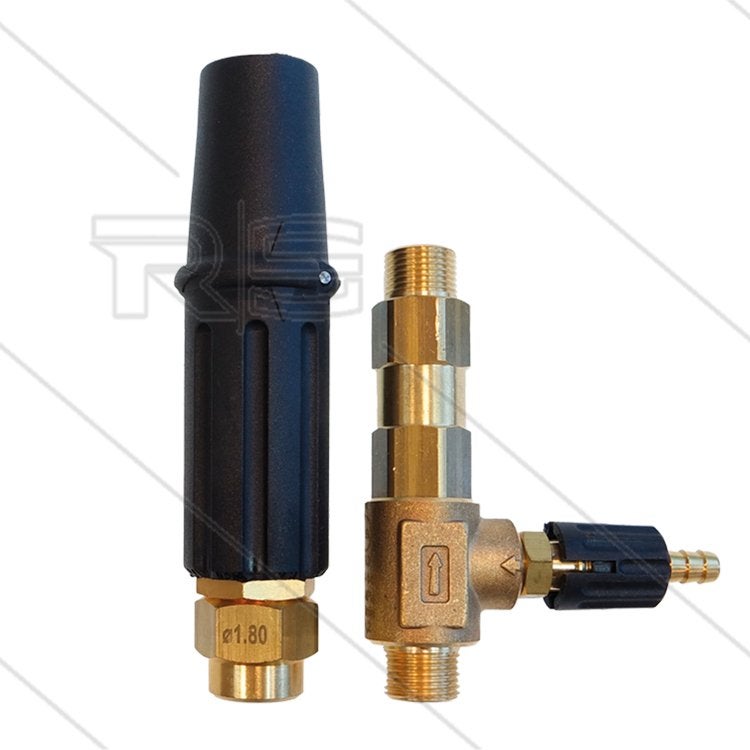 Compacte Schuimlans met Injector 1.8mm 160 Bar, Verzenden