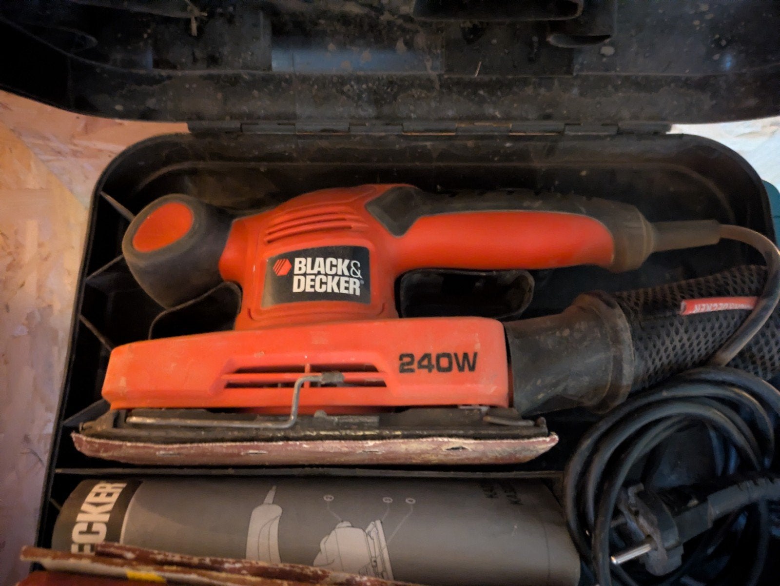 black en decker schuurmachine, Doe-het-zelf en Bouw, Ophalen of Verzenden