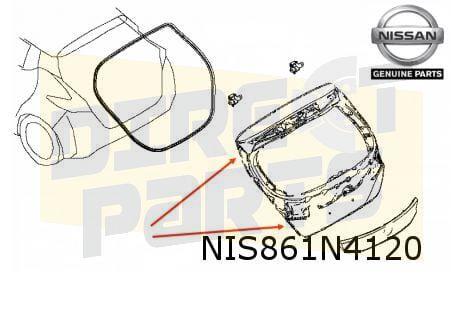 Nissan Leaf achterklep (Acenta / N-connect / Tekna) (1/18-), -, Nieuw, Ophalen of Verzenden, Achter