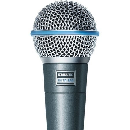 Nieuwe Shure Beta 58a dynamische zangmicrofoon, Ophalen of Verzenden, Nieuw, Complete set