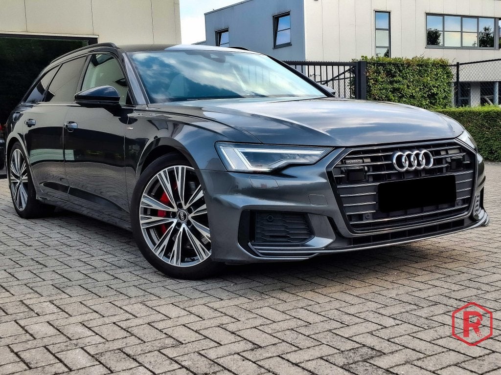 Audi A6 Avant 55 TFSI e S line Quattro, Cuir, Argent ou Gris, Euro 6, Entreprise