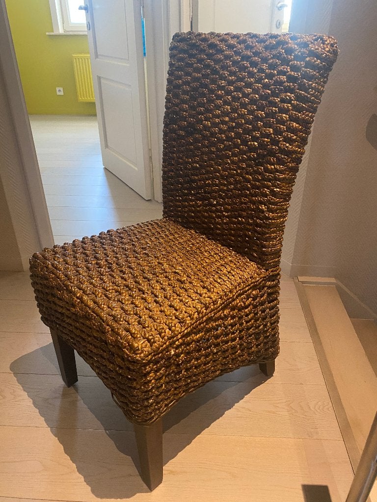 Prachtige Rietstoelen, Ophalen, Gebruikt, Bruin, Riet of Rotan